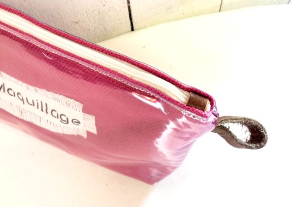 trousse de sac rose "maquillage"