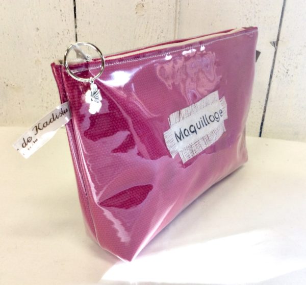 trousse de sac rose "maquillage"